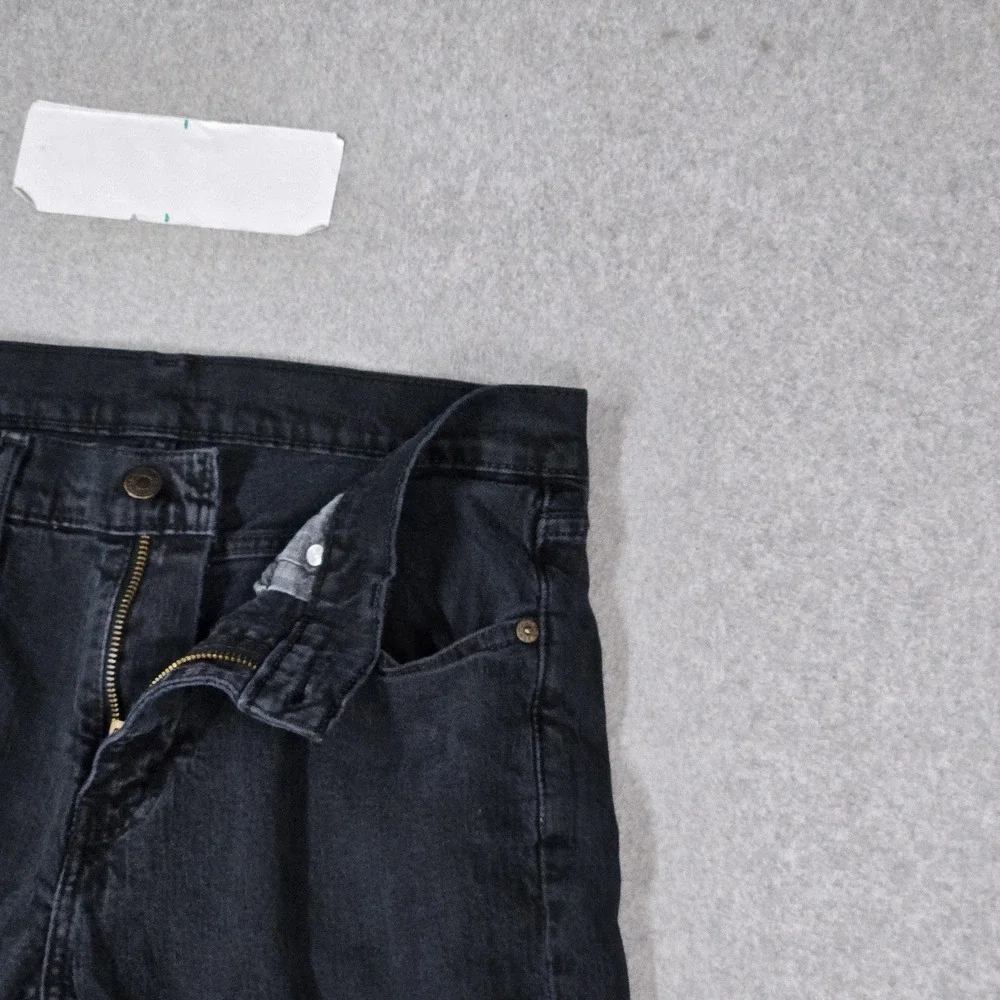 Levi's 511 Men Jeans 32X30 Black Denim Slim Skinny Low Rise Pockets 27